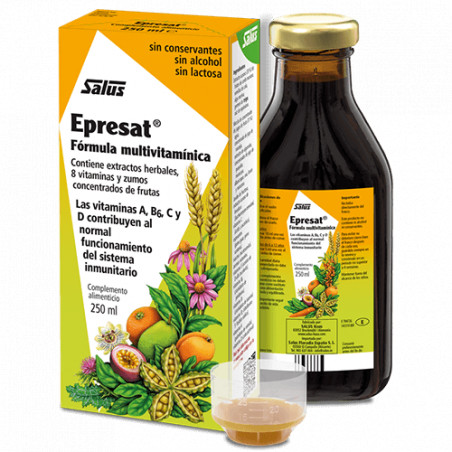 Comprar  EPRESAT MULTIVITAMIN ENERGETICUM 250 ML SALUS online - Farmacia Coliseum