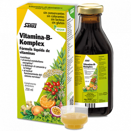 Comprar  VITAMINA B KOMPLEX 250ML SALUS online - Farmacia Coliseum