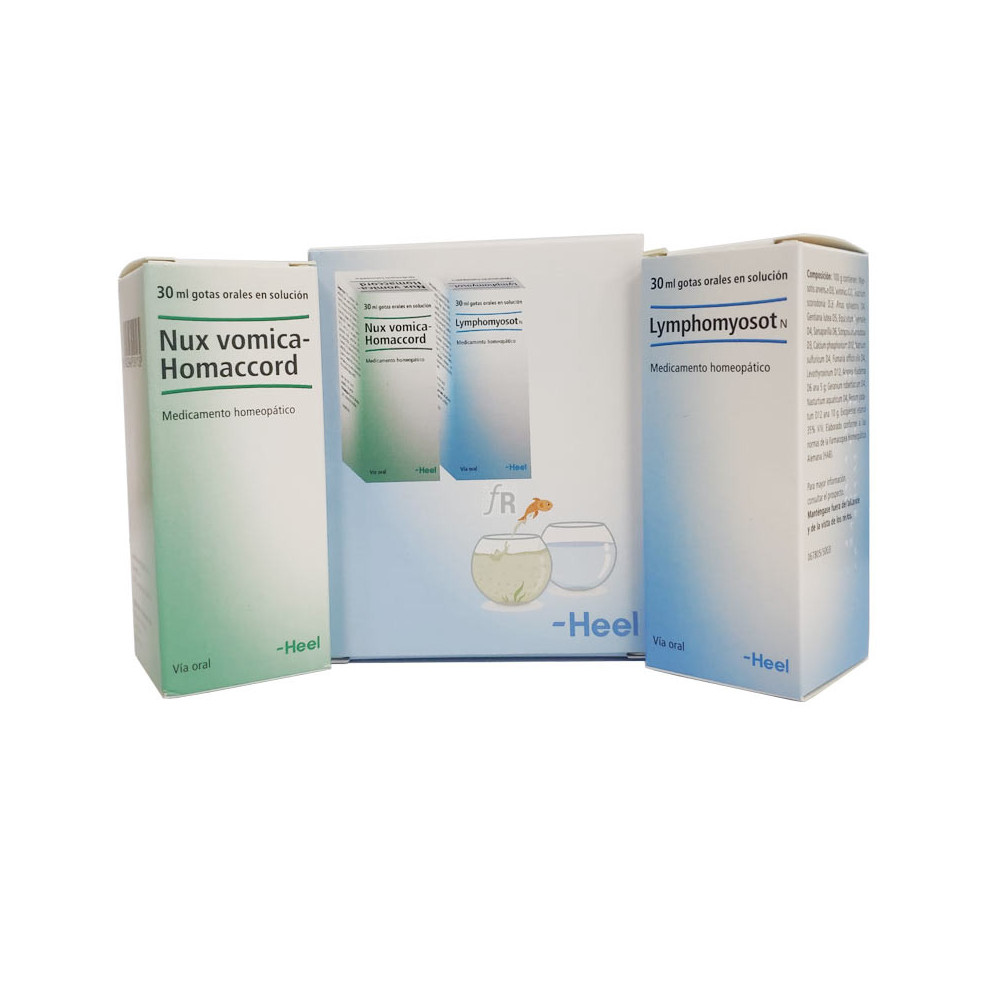 Comprar KIT DETOX DUO LYMPHOMYOSOT + NUX VOMICA 30ML HEEL online