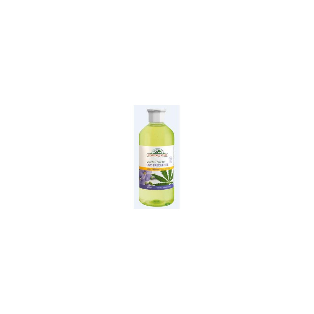 Comprar online CORPORE SANO CHAMPU USO FRECUENTE LINO CAÑAMO 500ML
