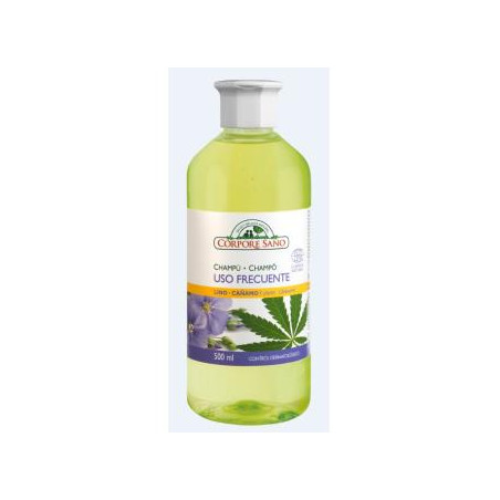 Comprar online CORPORE SANO CHAMPU USO FRECUENTE LINO CAÑAMO 500ML