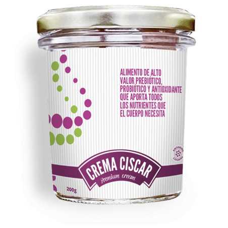 Crema Ciscar 200gr prebiótico probiótico antioxidante
