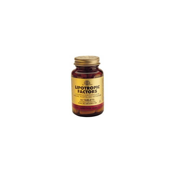 Comprar online FACTORES LIPOTROPICOS 50 COMP SOLGAR - Coliseum