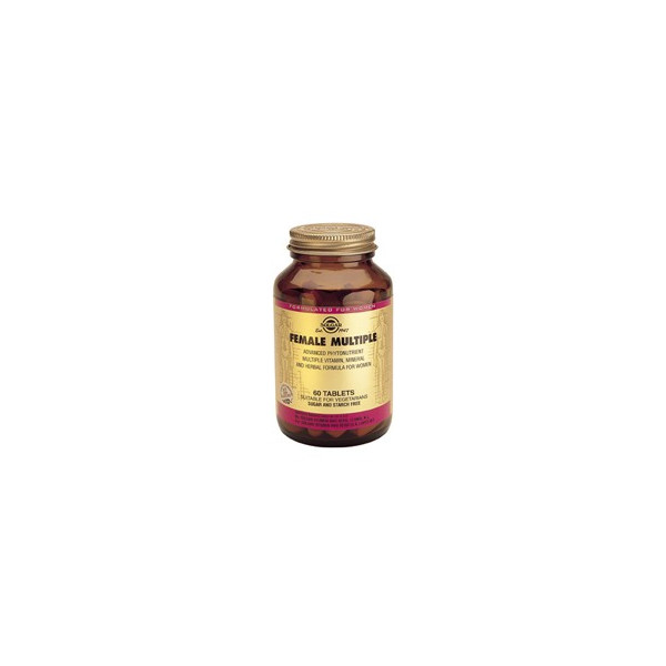 Comprar FEMALE MULTIPLE 120 COMP SOLGAR online - Farmacia Coliseum