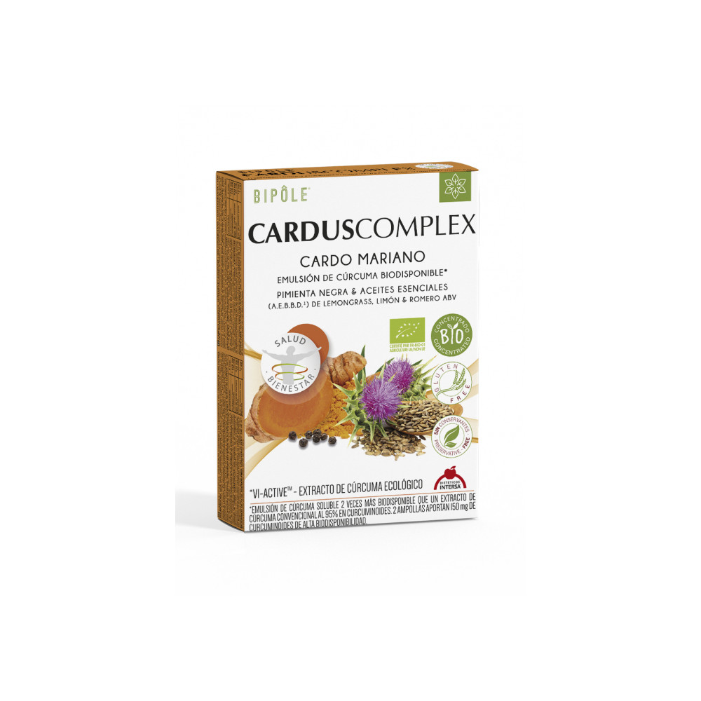 Comprar online BIPOLE CARDUS COMPLEX 20 AMP INTERSA - Farmacia Coliseum
