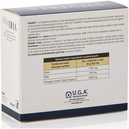 Comprar Vita DHA 30 amp UGA Nutraceuticals online - Farmacia Coliseum