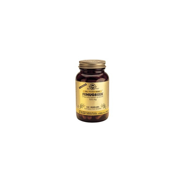 Comprar FENOGRECO 100 CAP SOLGAR online - Farmacia Coliseum