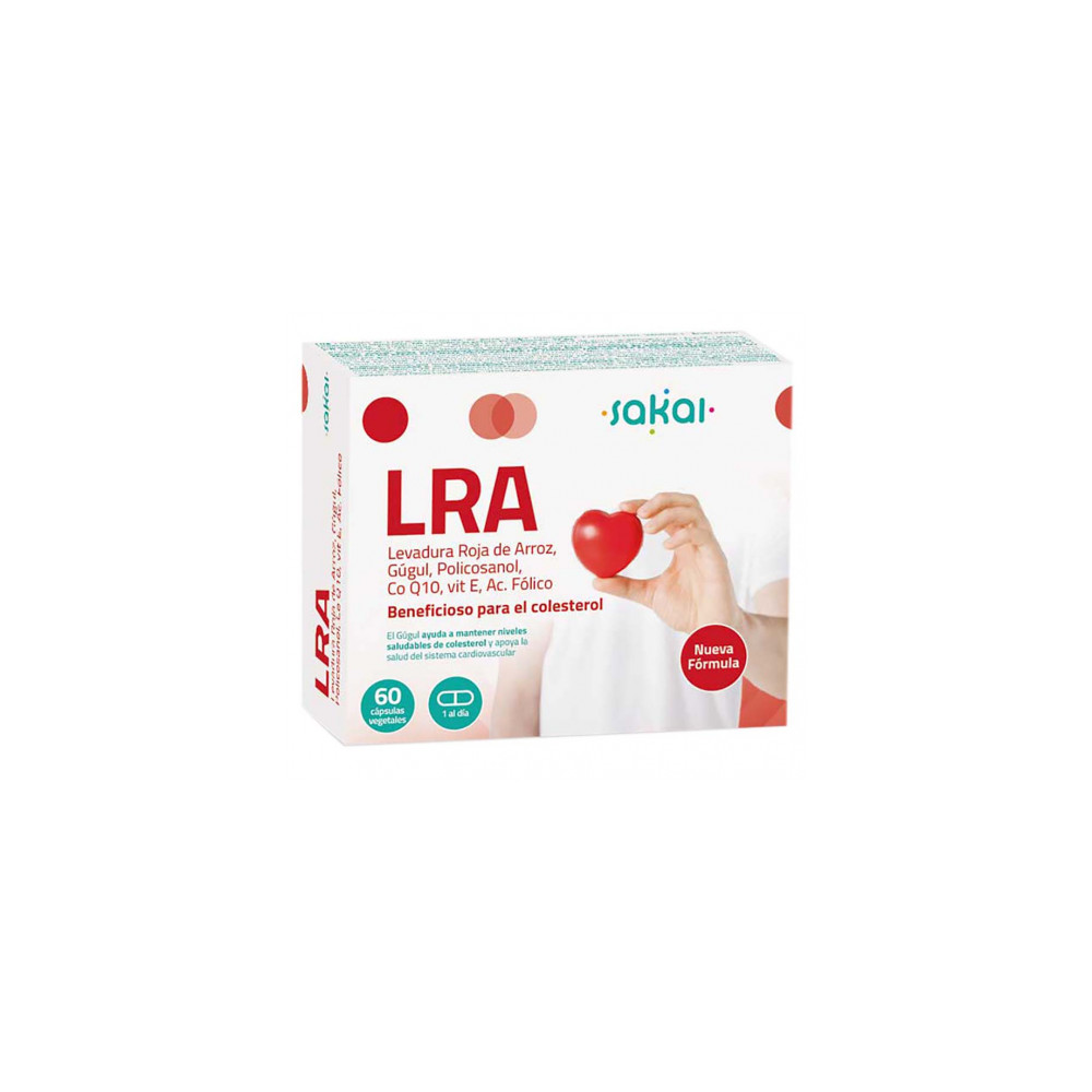 Comprar LRA Q10 ARROZ ROJO 60 CAP SAKAI online - Farmacia Coliseum