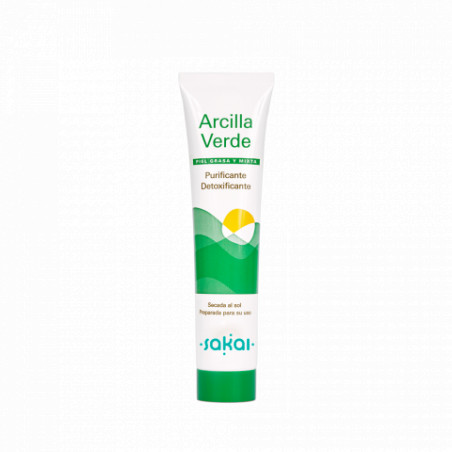 Comprar ARCILLA VERDE 380 GR TUBO SAKAI online - Farmacia Coliseum
