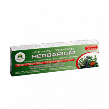 Comprar HERBARIUM DENTIFRICO ARCILLA SALVIA 10 HIERBAS 100 ML SAKAI online - Farmacia Coliseum