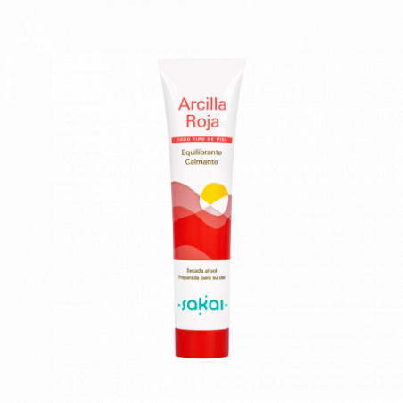 Comprar ARCILLA ROJA TUBO 100 GR SAKAI online - Farmacia Coliseum