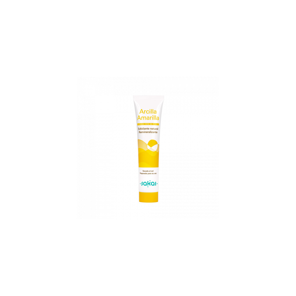 Comprar online ARCILLA AMARILLA 100 GR TUBO SAKAI - Farmacia Coliseum