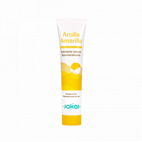 Comprar online ARCILLA AMARILLA 100 GR TUBO SAKAI - Farmacia Coliseum