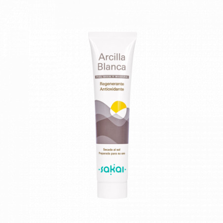 Comprar online ARCILLA BLANCA 100 GR TUBO SAKAI - Farmacia Coliseum