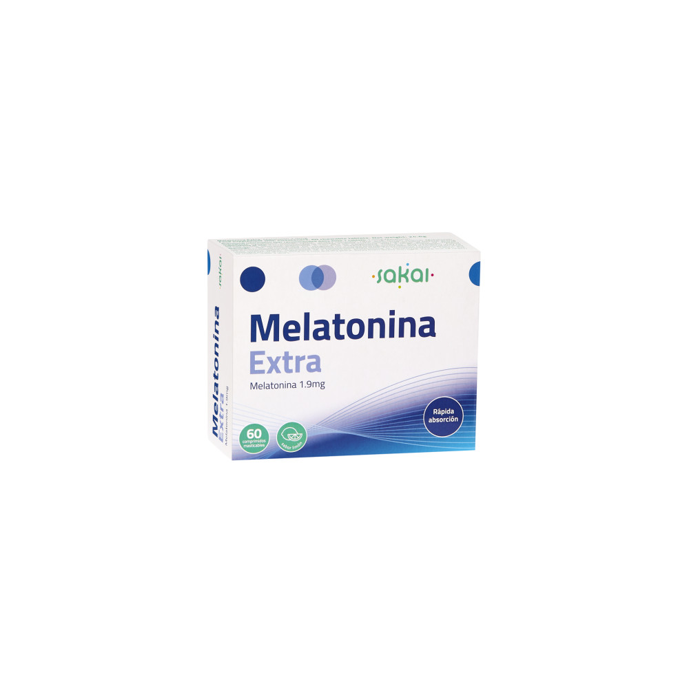 Comprar MELATONINA EXTRA 60 COMP MASTICABLE SAKAI online - Farmacia Coliseum