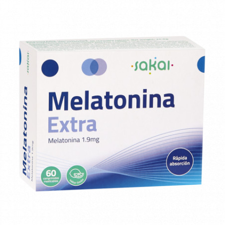 Comprar MELATONINA EXTRA 60 COMP MASTICABLE SAKAI online - Farmacia Coliseum