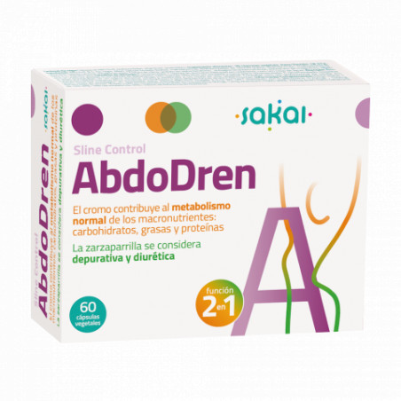 Comprar SLINE CONTROL ABDOGREN 60 CAP SAKAI online - Farmacia Coliseum