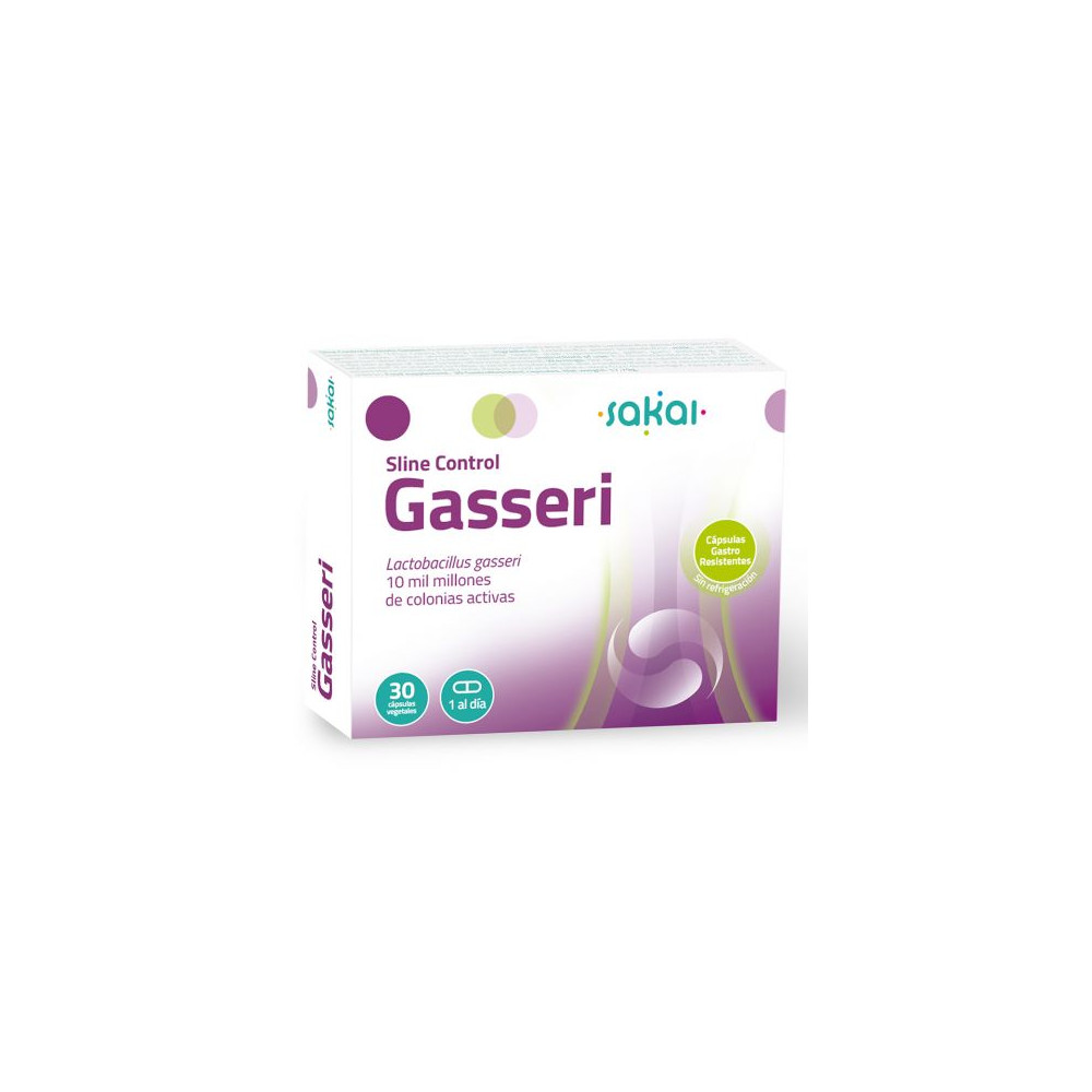 Comprar SLINE CONTROL PROBIOTIC GASSERI 30 CAP SAKAI online - Farmacia Coliseum
