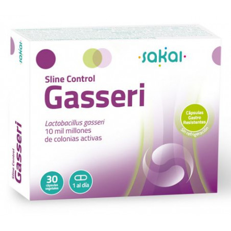 Comprar SLINE CONTROL PROBIOTIC GASSERI 30 CAP SAKAI online - Farmacia Coliseum