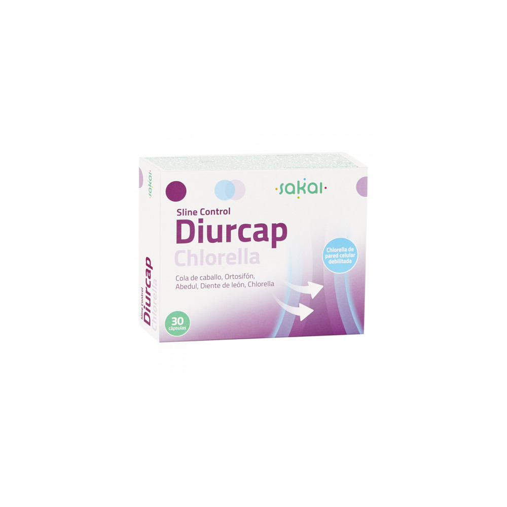 Comprar online SLINE CONTROL DIURCAP CHLORELLA 30 CAP SAKAI - Farmacia Coliseum