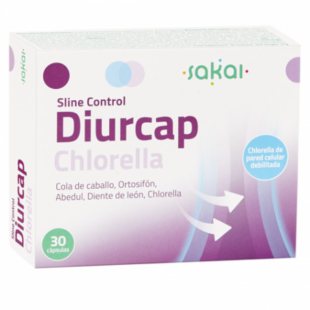 Comprar online SLINE CONTROL DIURCAP CHLORELLA 30 CAP SAKAI - Farmacia Coliseum