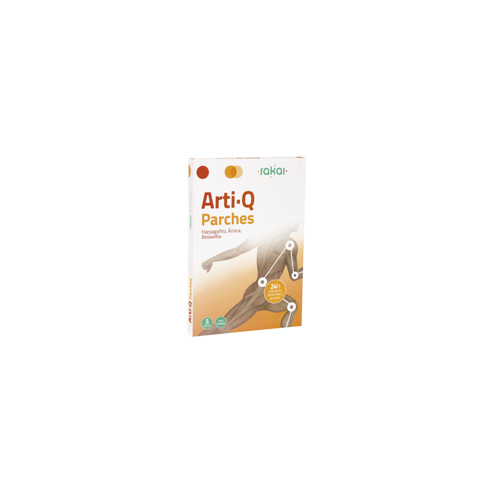 Comprar online ARTI Q PARCHES 5 UNID SAKAI - Farmacia Coliseum