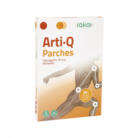 Comprar online ARTI Q PARCHES 5 UNID SAKAI - Farmacia Coliseum