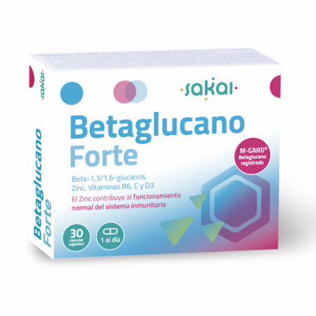 Comprar online BETAGLUCANO FORTE 30 CAP SAKAI - Farmacia Coliseum