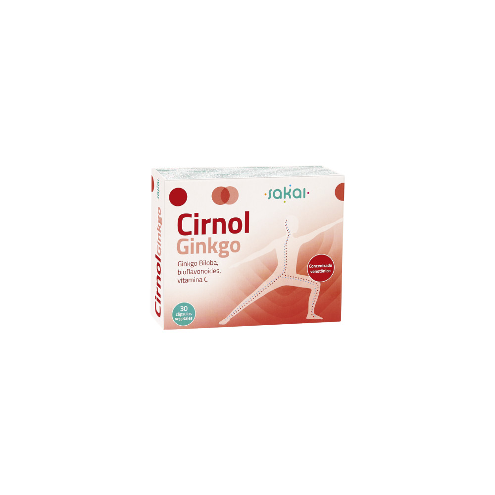 Comprar online CIRNOL GINKGO 30 CAP SAKAI - Farmacia Coliseum