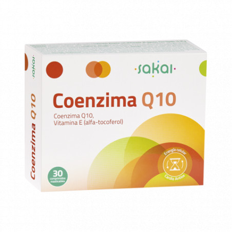 Comprar online COENZIMA Q10 30 COMP MASTICALBES SAKAI - Farmacia Coliseum