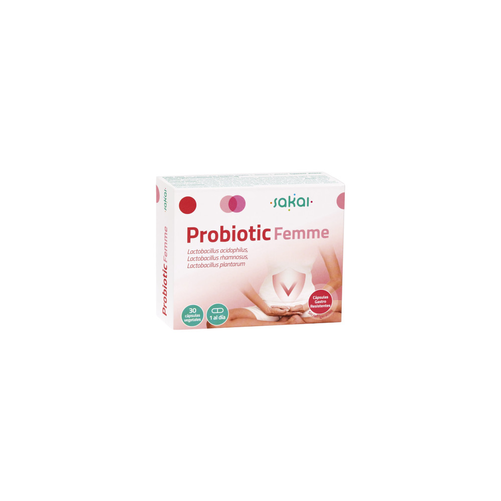 Comprar PROBIOTIC FEMME 30 CAP SAKAI online - Farmacia Coliseum
