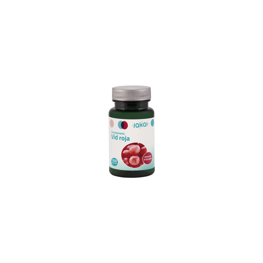 Comprar VID ROJA 500 MG 100 COMP SAKAI online - Farmacia Coliseum