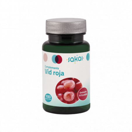 Comprar VID ROJA 500 MG 100 COMP SAKAI online - Farmacia Coliseum