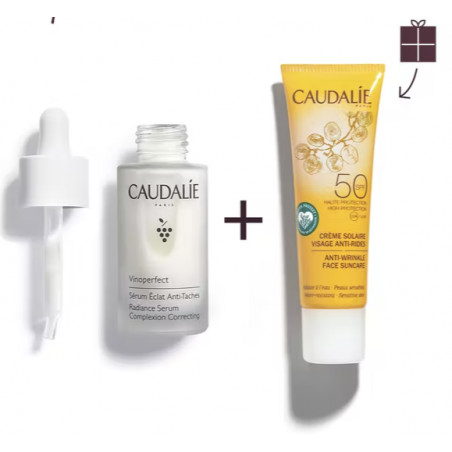 COFRE VINOPERFECT SERUM ANTIMANCHAS SOLAR SPF 50 DE REGALO CAUDALIE