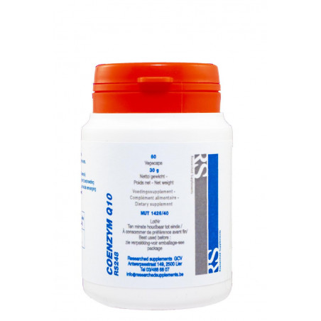 Comprar COENZIMA Q 10 100MG 60 CAP NUTRINED online - Farmacia Coliseum