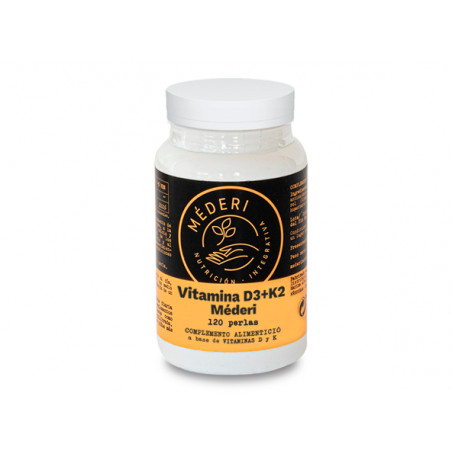 Comprar VITAMINA D3 + K2 120 PERLAS MEDERI online - Farmacia Coliseum
