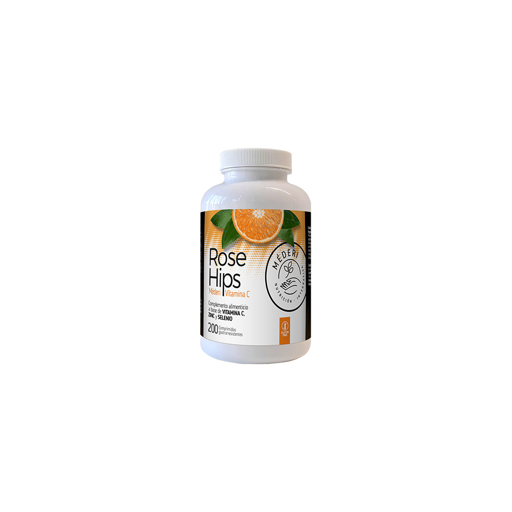Comprar ROSE HIPS VIT C + ZIN + SE 200 COMP MEDERI online - Farmacia Coliseum