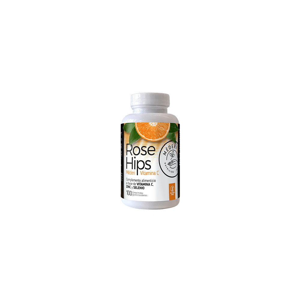 Comprar ROSE HIPS VIT C + ZIN + SE 100 COMP MEDERI online - Farmacia Coliseum