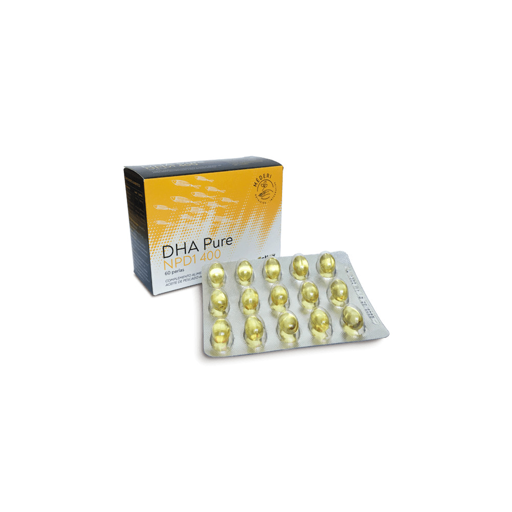 Comprar online DHA PURE NPD1 400 60 PERLAS MEDERI - Farmacia Coliseum