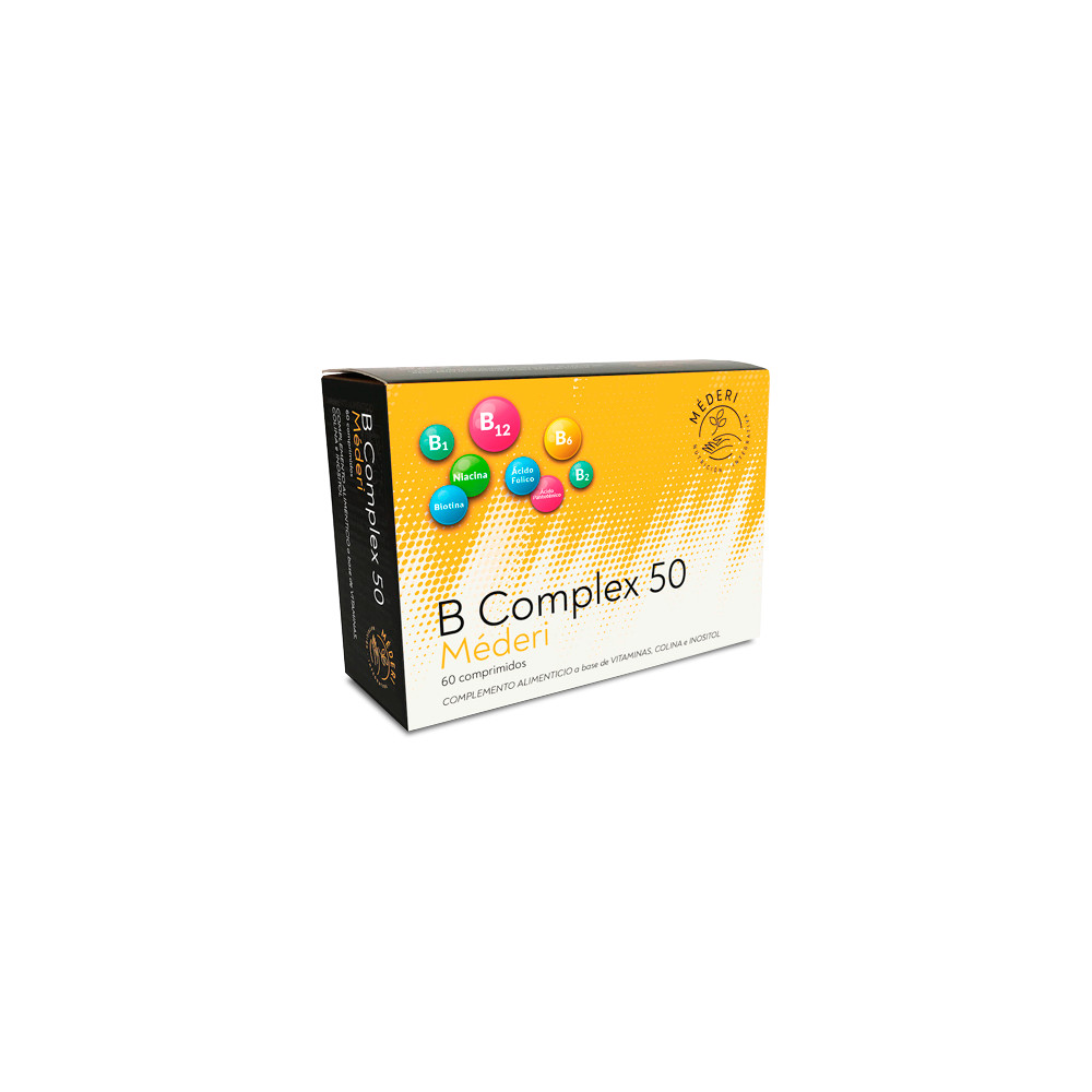 Comprar online B COMPLEX 50 60 COMP MEDERI - Farmacia Coliseum