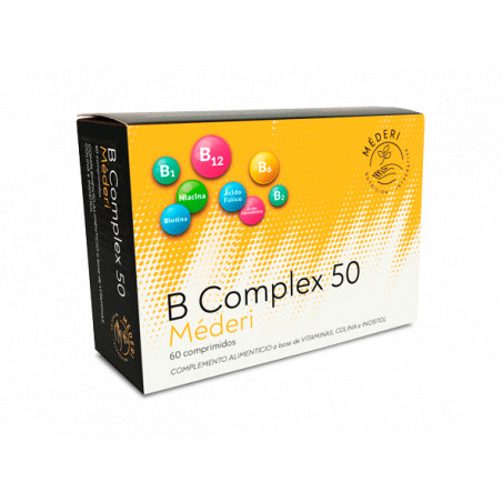 Comprar online B COMPLEX 50 60 COMP MEDERI - Farmacia Coliseum