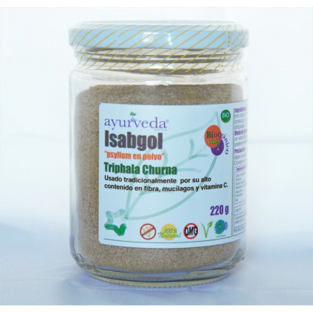 Comprar ISABGOL CON TRIPHALA CHURNA 220 G AYURVEDA AUTENTICO online - Farmacia Coliseum