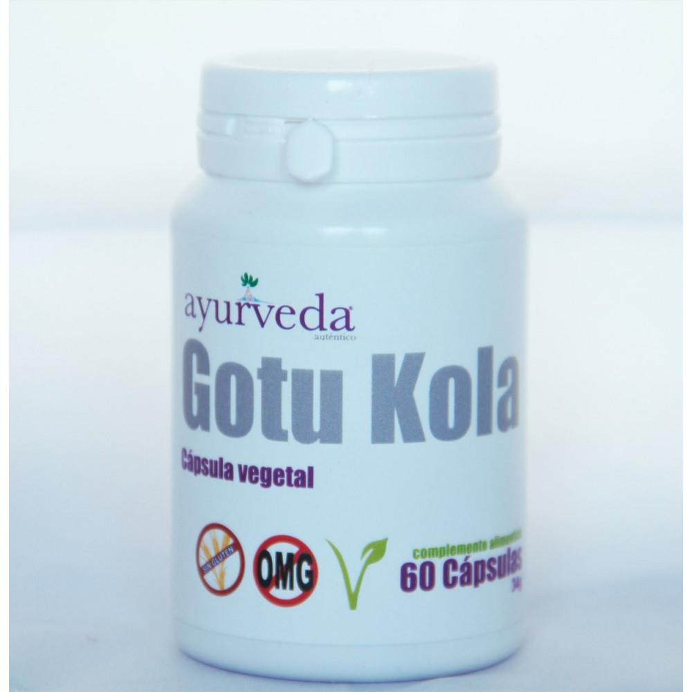 Comprar GOTU KOLA 60 CAP AYURVEDA AUTENTICO online - Farmacia Coliseum