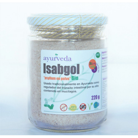 Comprar ISABGOL PSYLLIUM POLVO 220 G ECO AYURVEDA AUTENTICO online - Farmacia Coliseum