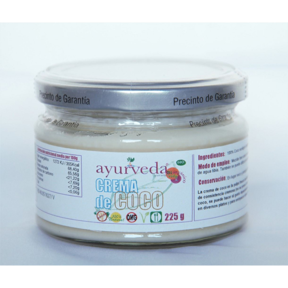 Comprar COCO CREMA 225 G ECO AYURVEDA AUTENTICO online - Farmacia Coliseum
