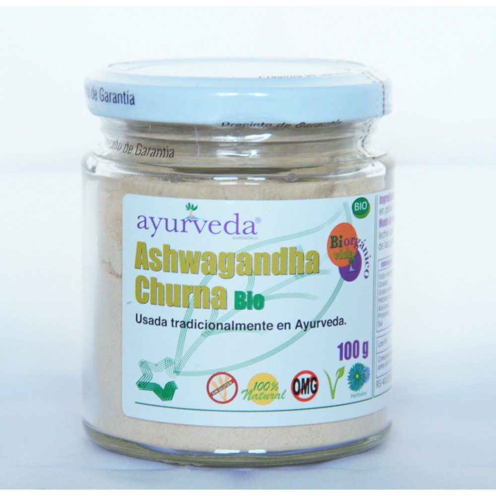 Comprar ASHWAGANDA CHURNA 100 G ECO AYURVEDA AUTENTICO online - Farmacia Coliseum