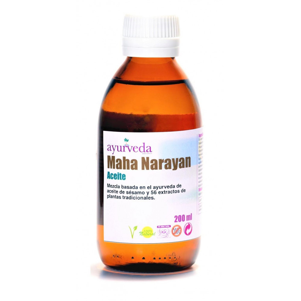 Comprar online MAHANARAYAN ACEITE 200 ML AYURVEDA AUTENTICO - Farmacia Coliseum
