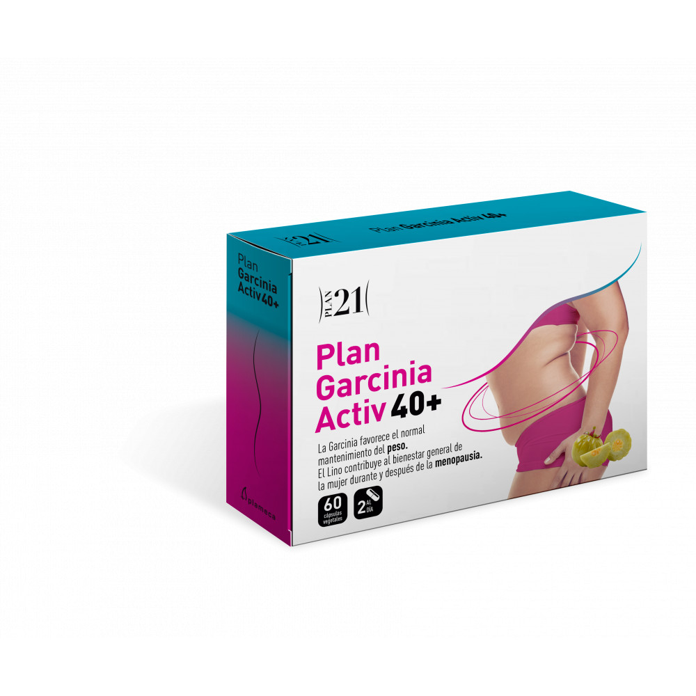 Comprar PLAN GARCINIA ACTIV 40+ 60 CAP PLAMECA online - Farmacia Coliseum