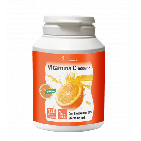 Comprar VITAMINA C 1000 MG 120 CAPS PLAMECA online - Farmacia Coliseum