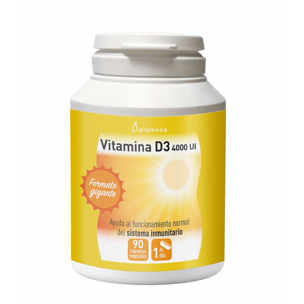 Comprar VITAMINA D3 4000 UI 90 CAP PLAMECA online - Farmacia Coliseum